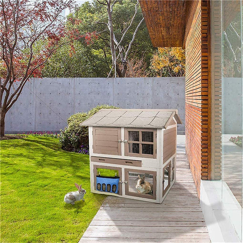 Rabbit Hay Feeder Bag – Hanging Hay Storage for Guinea Pigs & Bunnies