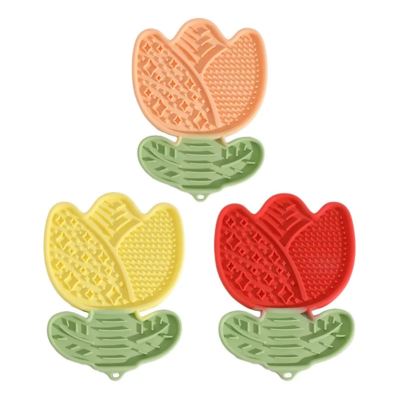 Multi-Function Pet Lick Mat – Non-Slip Slow Feeder for Dogs & Cats