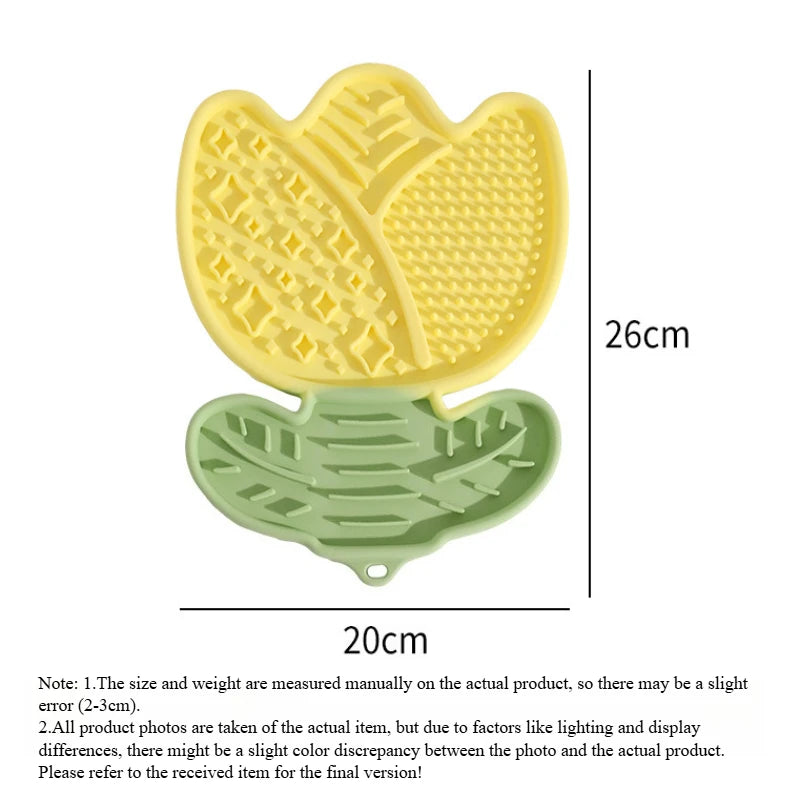 Multi-Function Pet Lick Mat – Non-Slip Slow Feeder for Dogs & Cats