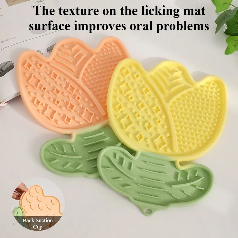 Multi-Function Pet Lick Mat – Non-Slip Slow Feeder for Dogs & Cats