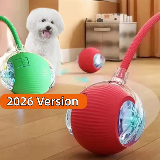 Smart Interactive Dog Ball – Automatic Rolling Rechargeable Toy for Active Dogs