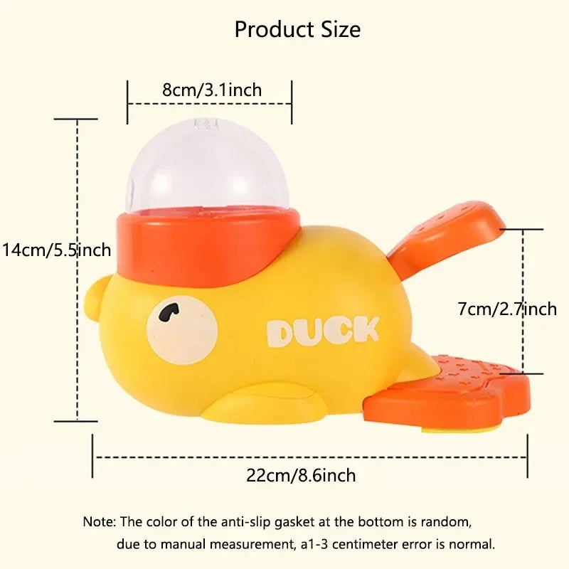 Duck-Shaped Interactive Pet Treat Dispenser – Puzzle Toy for Dogs & Cats